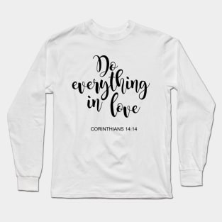 corinthians 14 14 Long Sleeve T-Shirt